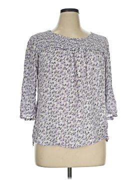 Jane and Delancey 3/4 Sleeve Blouse (view 1)