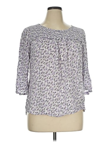 Jane and Delancey 3/4 Sleeve Blouse (view 1)