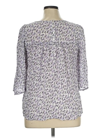 Jane and Delancey 3/4 Sleeve Blouse (view 2)