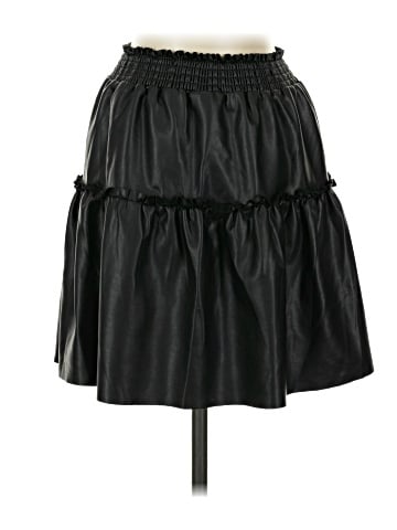 Laundry by Shelli Segal Faux Leather Skirt (view 1)