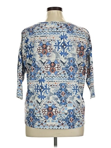 Gloria Vanderbilt 3/4 Sleeve Blouse (view 2)