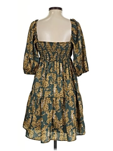 Lavender Brown Cocktail Dress (view 2)