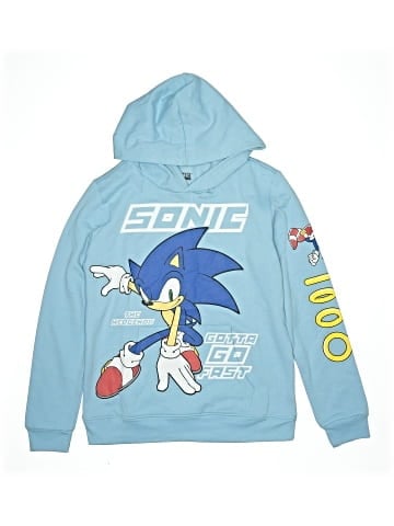 Sonic The Hedgehog Zip Up Hoodie (view 1)