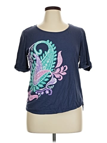 Company Ellen Tracy Short Sleeve Top (view 1)