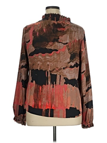 Donna Karan New York Long Sleeve Blouse (view 2)