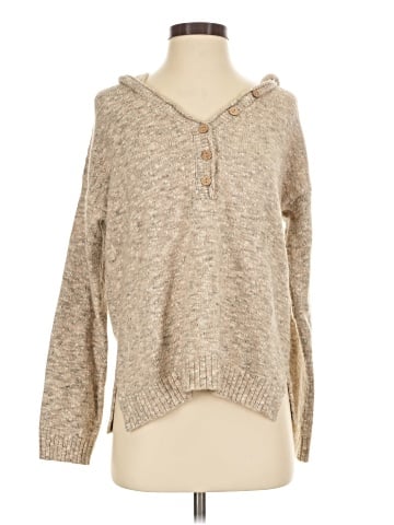 Hem & Thread Pullover Sweater (view 1)