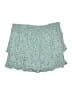 Torrid Floral Teal Skort Size 4X Plus (4) - photo 2