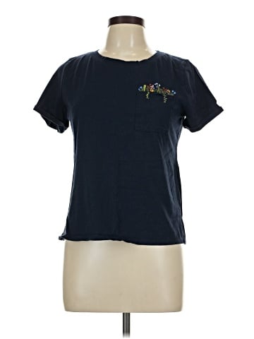 Green Envelope Short Sleeve Top (view 1)