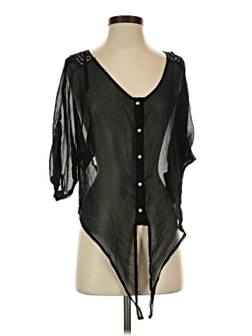 Papaya 3/4 Sleeve Blouse (view 1)