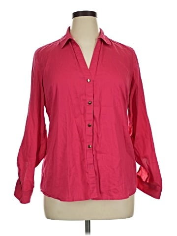 The Limited 3/4 Sleeve Button-Down Shirt (view 1)