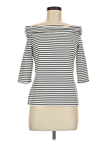 Pure Collection 3/4 Sleeve Top (view 1)