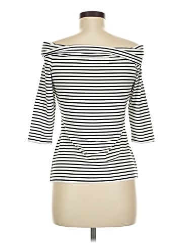 Pure Collection 3/4 Sleeve Top (view 2)