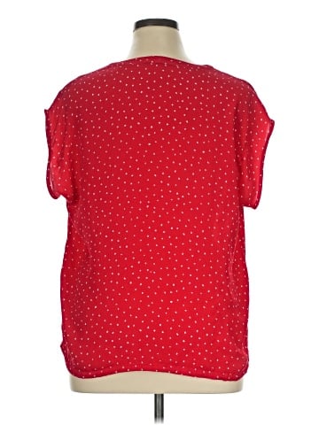 Lands' End Short Sleeve Blouse (view 2)