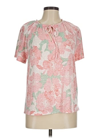 Bobeau Short Sleeve Blouse (view 1)
