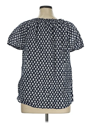 Ellos Short Sleeve Blouse (view 2)