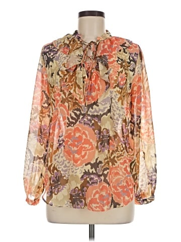 Lauren by Ralph Lauren Long Sleeve Blouse (view 1)
