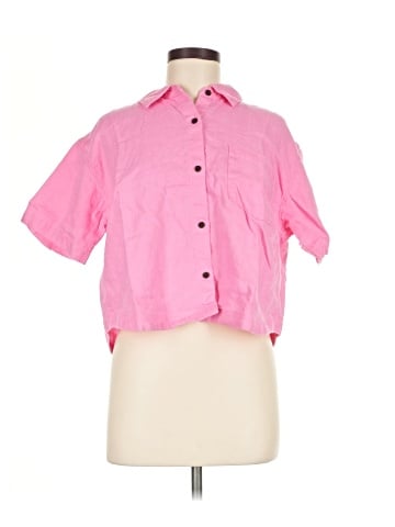 Athleta Short Sleeve Button-Down Shirt (view 1)