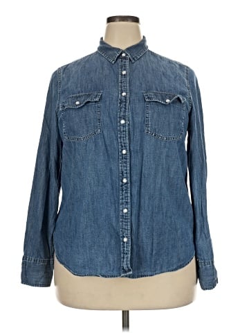J.Crew Long Sleeve Button-Down Shirt (view 1)