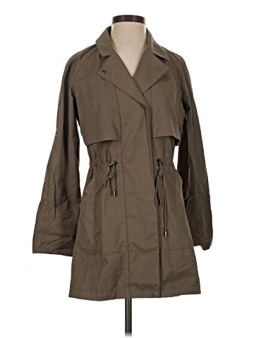 H By Halston Trenchcoat (view 1)