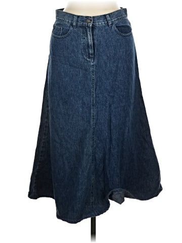 Christopher & Banks Denim Skirt (view 1)