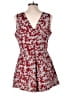 Lush 100% Polyester Red Romper Size XL - photo 2