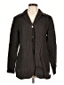 Max Mara 100% Linen Stripes Gray Brown Jacket Size 10 - photo 1