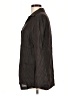 Max Mara 100% Linen Stripes Gray Brown Jacket Size 10 - photo 5