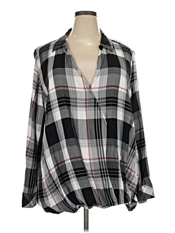 Lane Bryant 3/4 Sleeve Blouse (view 1)