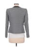 Tahari by ASL 100% Polyester Stripes Gray Jacket Size 4 Petite - photo 2