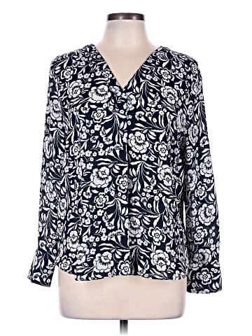 Ann Taylor Factory Long Sleeve Blouse (view 1)