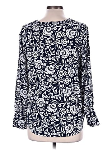 Ann Taylor Factory Long Sleeve Blouse (view 2)