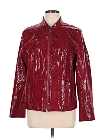 Chico's Leather Jacket (view 1)