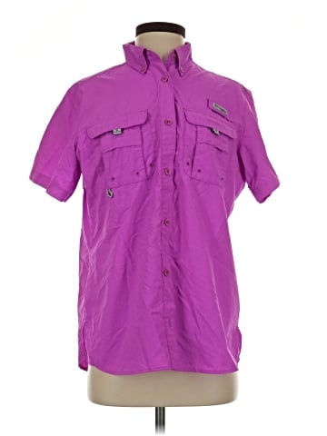 Columbia Short Sleeve Button-Down Shirt (view 1)