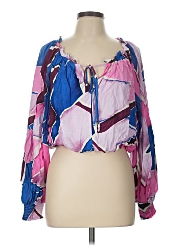 Blu Pepper 3/4 Sleeve Blouse (view 1)