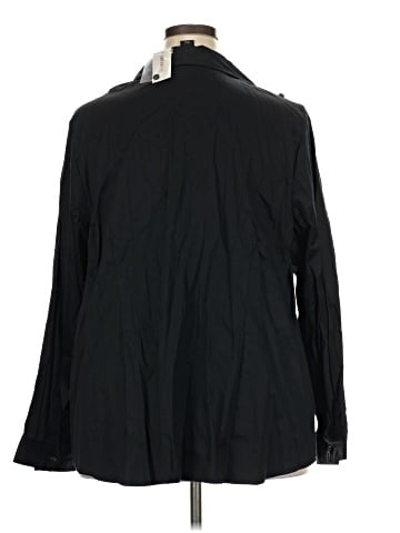 Lane Bryant Long Sleeve Button-Down Shirt (view 2)
