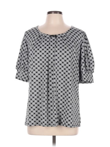 Notations Short Sleeve Blouse (view 1)