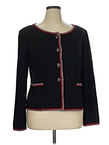St. John Collection Wool Cardigan (view 1)