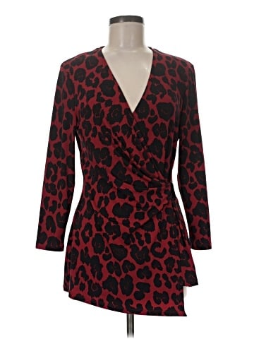Anne Klein Long Sleeve Blouse (view 1)