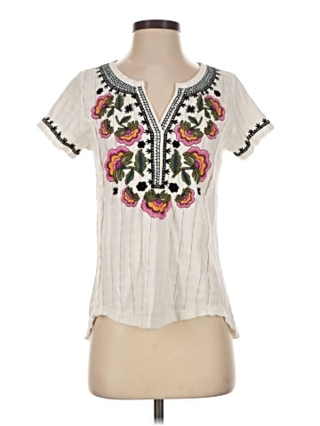 Akemi + Kin Short Sleeve Blouse (view 1)