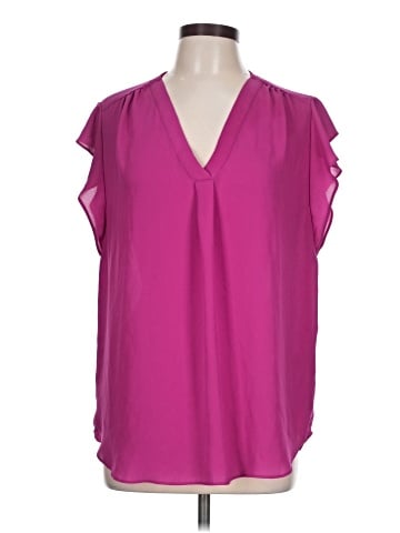 Cynthia Steffe Short Sleeve Blouse (view 1)