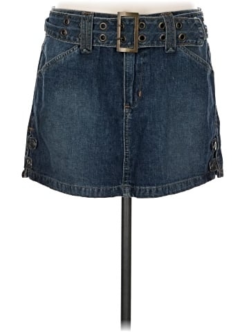 Hipster Denim Skirt (view 1)