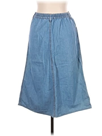 Faded Glory Denim Skirt (view 2)