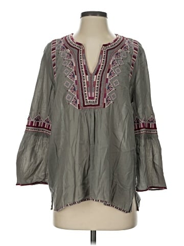 Johnny Was 3/4 Sleeve Blouse (view 1)