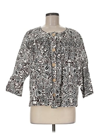 Choices 3/4 Sleeve Blouse (view 1)