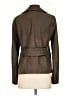 Tory Burch 100% Leather Brown Leather Jacket Size S - photo 2
