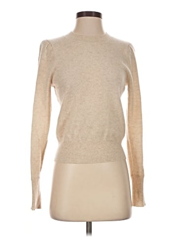 Aqua Cashmere Pullover Sweater (view 1)