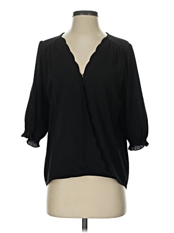 Umgee 3/4 Sleeve Blouse (view 1)