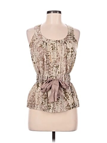 Kenneth Cole New York Sleeveless Silk Top (view 1)