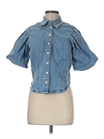 Bagatelle 3/4 Sleeve Button-Down Shirt (view 1)