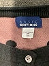 Basic Editions 100% Cotton Polka Dots Black Cardigan Size L - photo 7